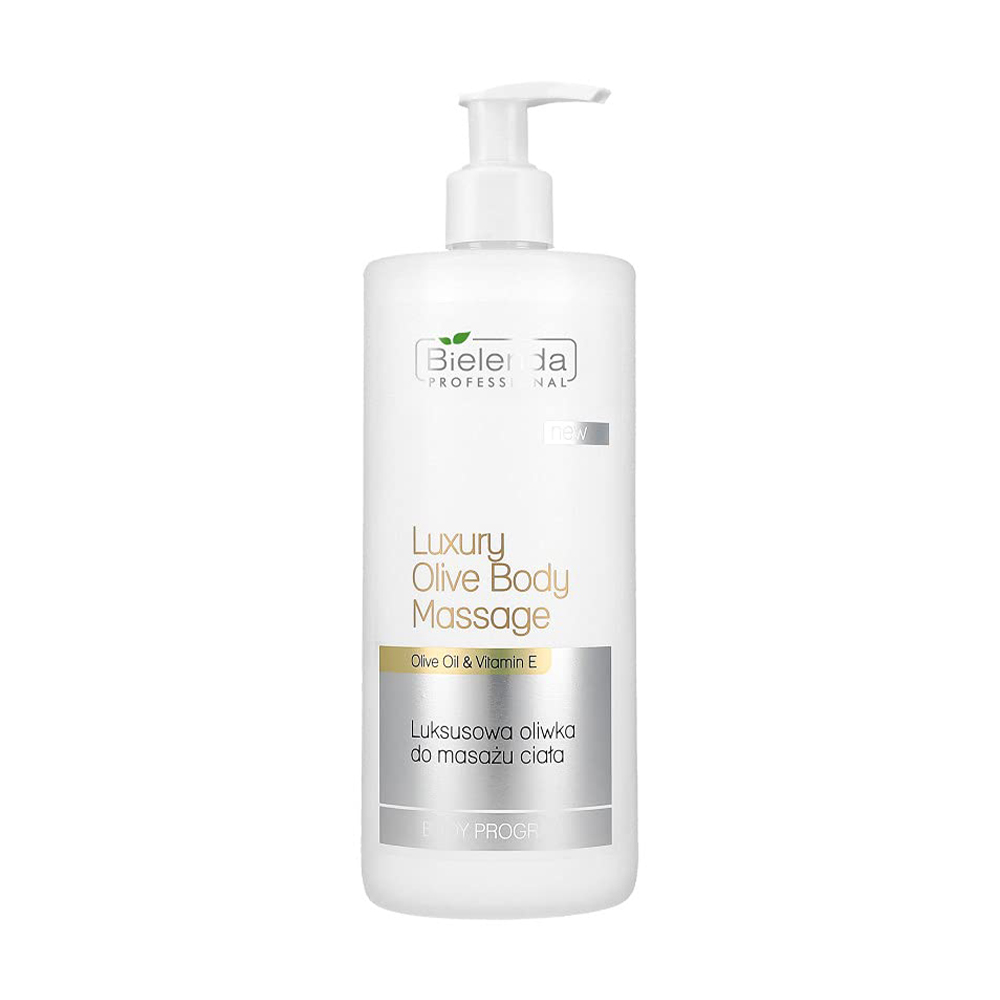 Уцінка! Олія для масажу тіла Bielenda Professional Body Program Luxury Olive Body Massage, 500 мл
