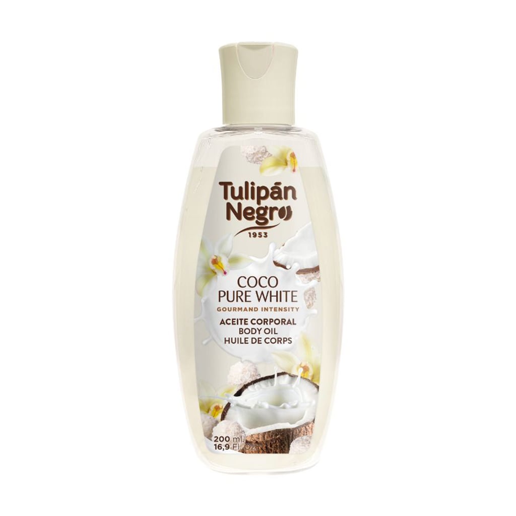 Уцінка! Олія для тіла Tulipan Negro Body Oil Ніжний кокос, 200 мл
